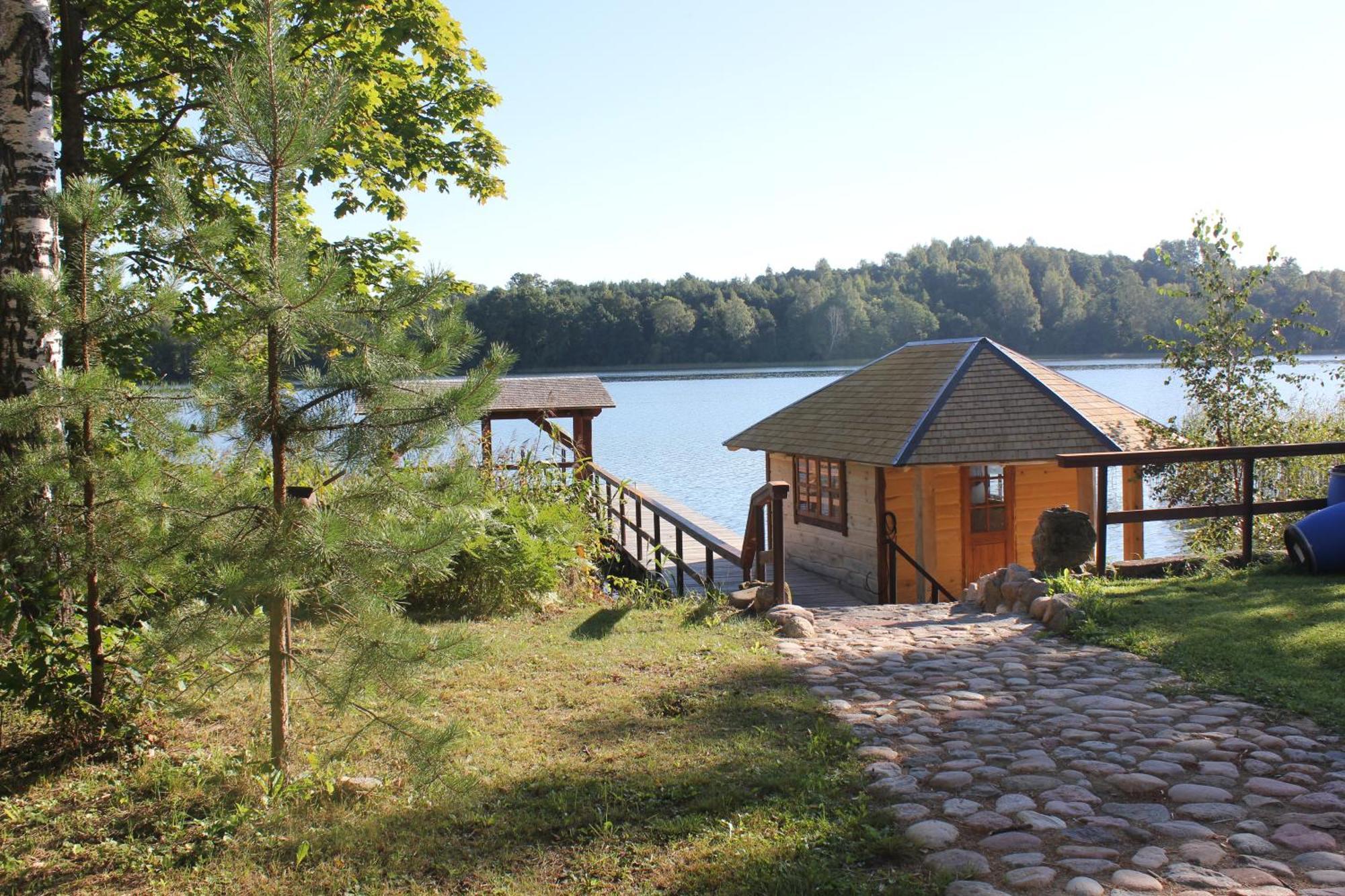 Prie Klykio Manor Guest House Utena Exterior photo